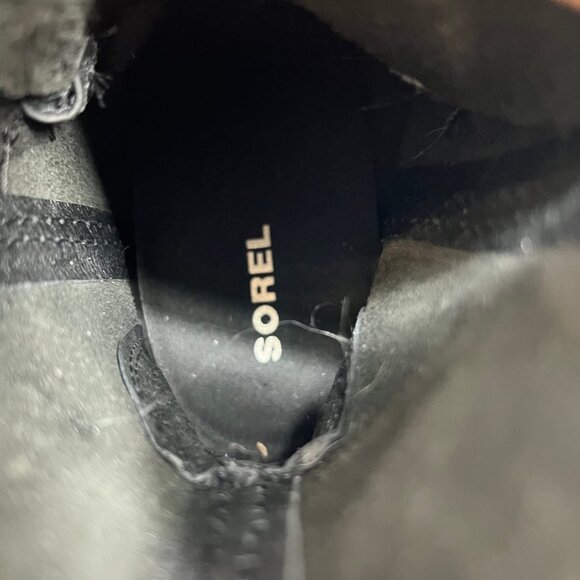 Sorel Black Joan of Arctic II Wedge Heeled Boots | Excellent Condition - Picture 9 of 9